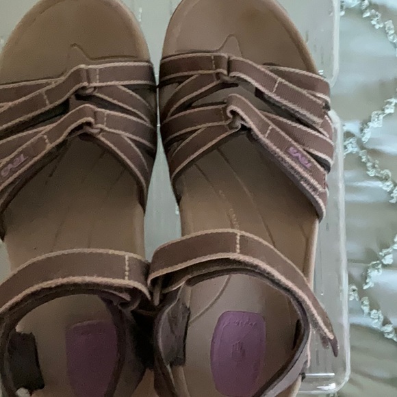Teva Tierra Brown Sandals Sz 8 - Picture 5 of 8